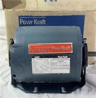 Montgomery Ward Powr Kraft one third HP motor