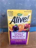 ALIVE! Women over 50+ ultra potent multivitamins