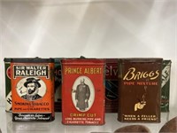 (7) Vintage Advertising Tobacco Tins