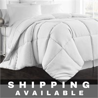 White Full XL (82'' x 86'') Size Comforter