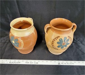 2 Pottery Pcs