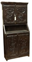 17th CENTURY SPANISH SLANT FRONT SECRETARY DESK