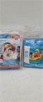 NEW Lot of 2 Inflatable Baby Floats