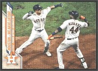 Rookie Card  Yordan Alvarez Alex Bregman