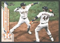 Rookie Card  Yordan Alvarez Alex Bregman