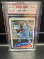 1985 Topps Kirby Puckett Rookie Card Graded 10