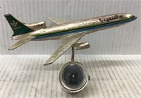 SAUDI ARABIAN AIRLINES AIRPLANE CLOCK