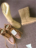 Sz 9 - Lot of 2 Ladies Boots - Like New