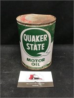 Quaker Motor Oil Can