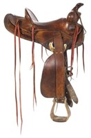 Jack Connolly Livingston, MT Custom Saddle c.1929-