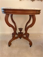 Marble Top Parlor Table