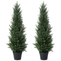3ft  2 pack Artificial Cedar Tree  3 ft UV Rated P