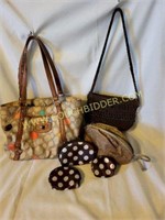 Brown Purses and Bags