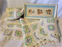 Kunst Adelt Nursery Print & Crocheted Baby