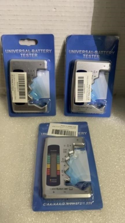 3 universal battery tester