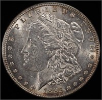 1885 MORGAN DOLLAR CH BU