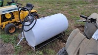 Small Fuel Tank with Hand Pump