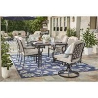 Laurel Oaks 7-piece Brown Steel Outdoor Patio