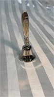 Sterling Silver Bell. Has Inscription. See
