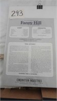 (7) Advertisement Lot – Fanny Hill /Give My