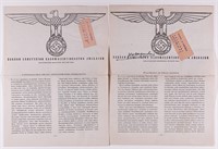 WWII GERMAN EMBASSY PROPAGANDA PAPERS (2)