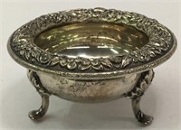 S. Kirk & Son Sterling Repousse Footed Bowl