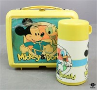 Mickey & Donald Plastic Lunchbox