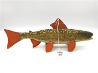 Michigan Rainbow Trout Decoy-1950's