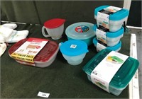 Food Storage Containers inc/ Tupperware