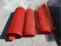 (3) Rolls of Safety Fence