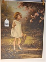 Vintage Poster "The Bluebirds Song of Happiness"