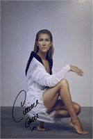 Autograph Celine Dion Photo