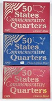1999 P&D, 2002-D  50 States Commemorative Quarters