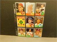 1963 Topps MLB - Lot of 9 baseball cards
