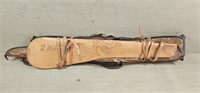 (3) Soft Rifle Cases & Leather Scabbard