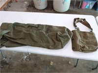 Two Army Issue Bags