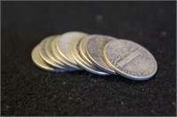 Lot of 10 Mixed Date Silver Dimes