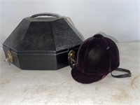 63/4 Equestrian, Riding Hat With Hard Case