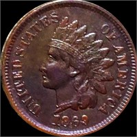 1869/69 Indian Head Penny CLOSELY UNCIRCULATED