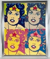 Murphy Fogelnast- Wonder Woman Pop Art LE Giclee
