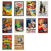Assortment of Vintage Classical Movie Posters