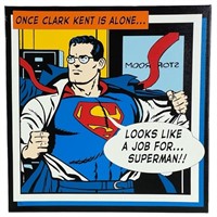 Superman Pop Art LE Giclee by Jon Bogdanove