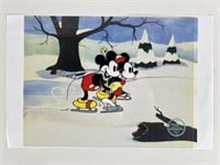 Disney's "Mickey and Minnie Mouse LE Serigraph Cel