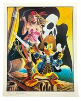 Howard the Duck Art Print Signed by Frank Brunner