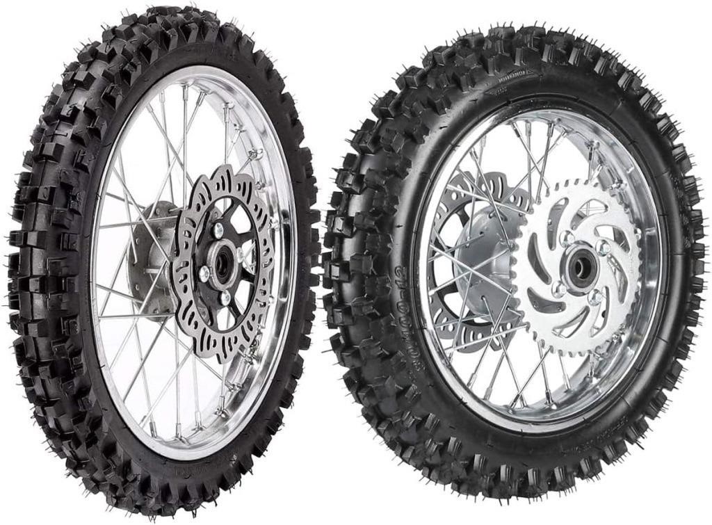 14 12 Wheels Front & Rear Tire with Rim