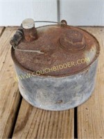 Galvanized Fuel Can