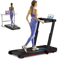 AHGOKL Foldable Treadmill for Home, Portable 2 in
