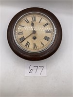Vintage Round Wall Clock-11" diam