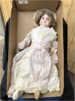 Early 20th Century German Porcelain Doll
