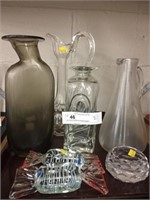 Art Glass Bottles & Paperweights